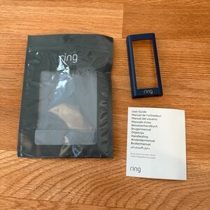 Ring Doorbell Navy Blue Faceplate